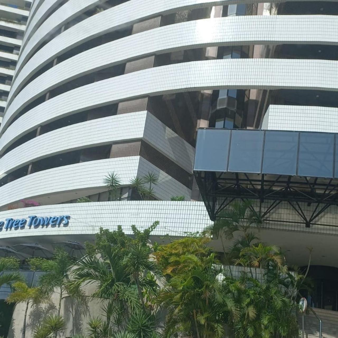 Flat Particular Em Blue Tree Towers Beira Mar Fortaleza Eksteriør bilde